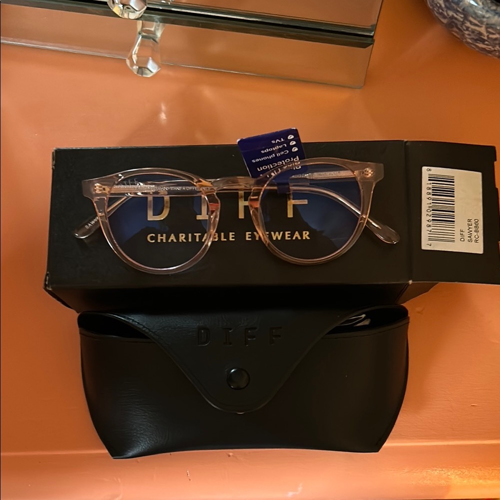 DIFF Blue light Protection Round Glasses
